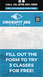 Mobile Screenshot of crossfit285.com